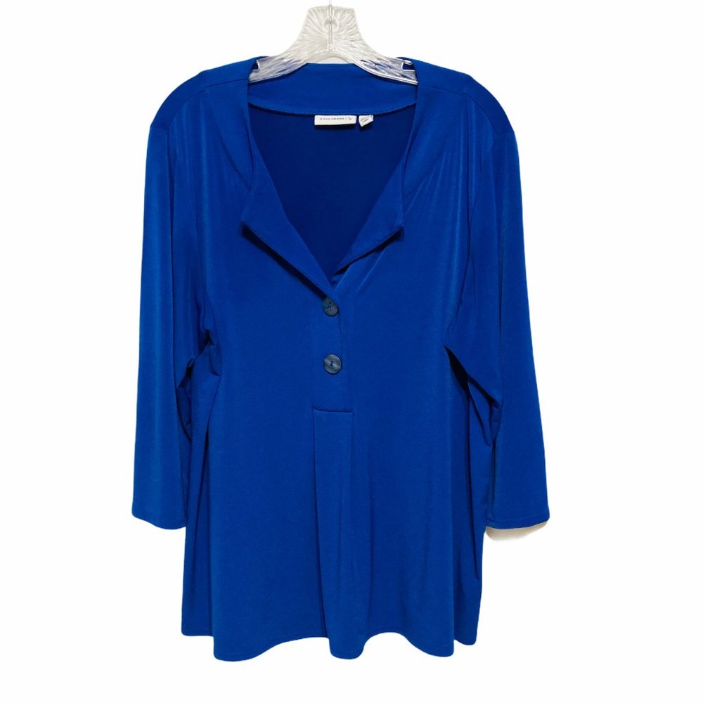 Susan Graver Button Up Tunic